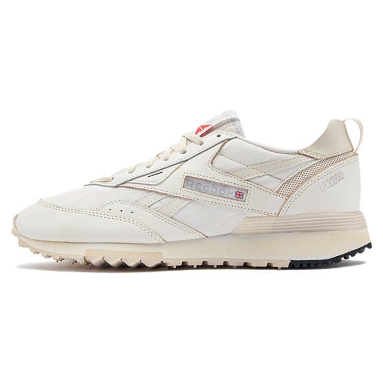 Reebok LX2200 Comfortable Trendy Low-Top Casual Running Shoes Unisex sneaker Milk-White GX4481