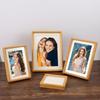 6/7/8 Inch Mortise Tenon Photo Frame Real Wooden Picture Frame New Black Walnut Photo Frame