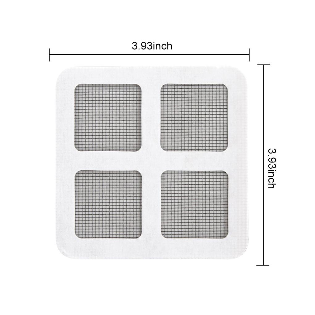 1 Piece Window Screen Repair Patch Curtain Holes Cover Home Door Curtain Holes Cover Mesh Anti-sect Self Sticker