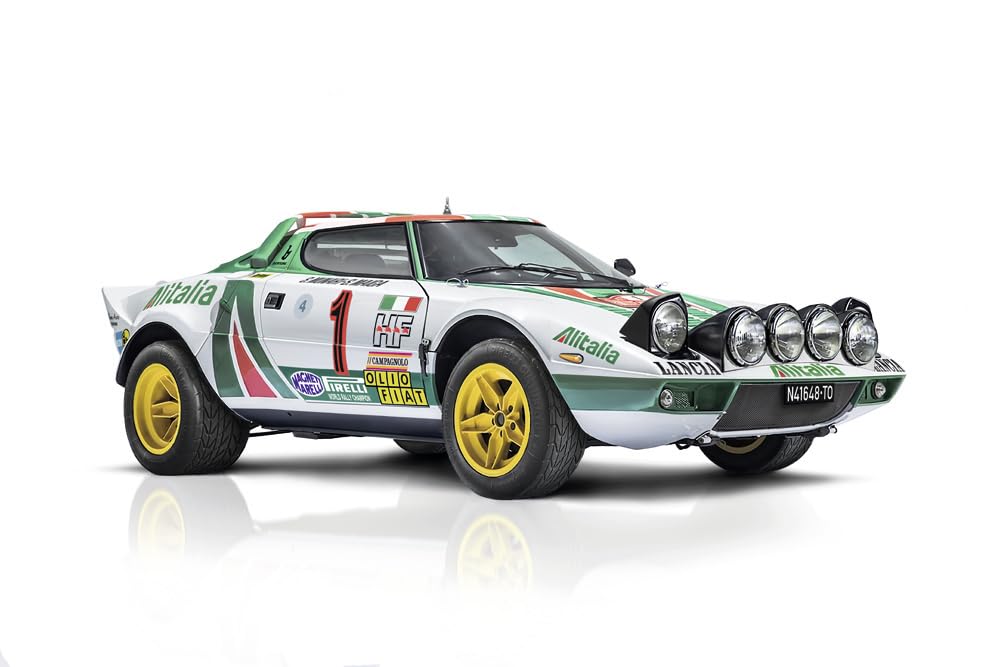 Italeri Tamiya Car Series 4714 Lancia Stratos HF Monte Carlo 1977 Plastic Model 37707 1/12 No. Gr.4 (Car)