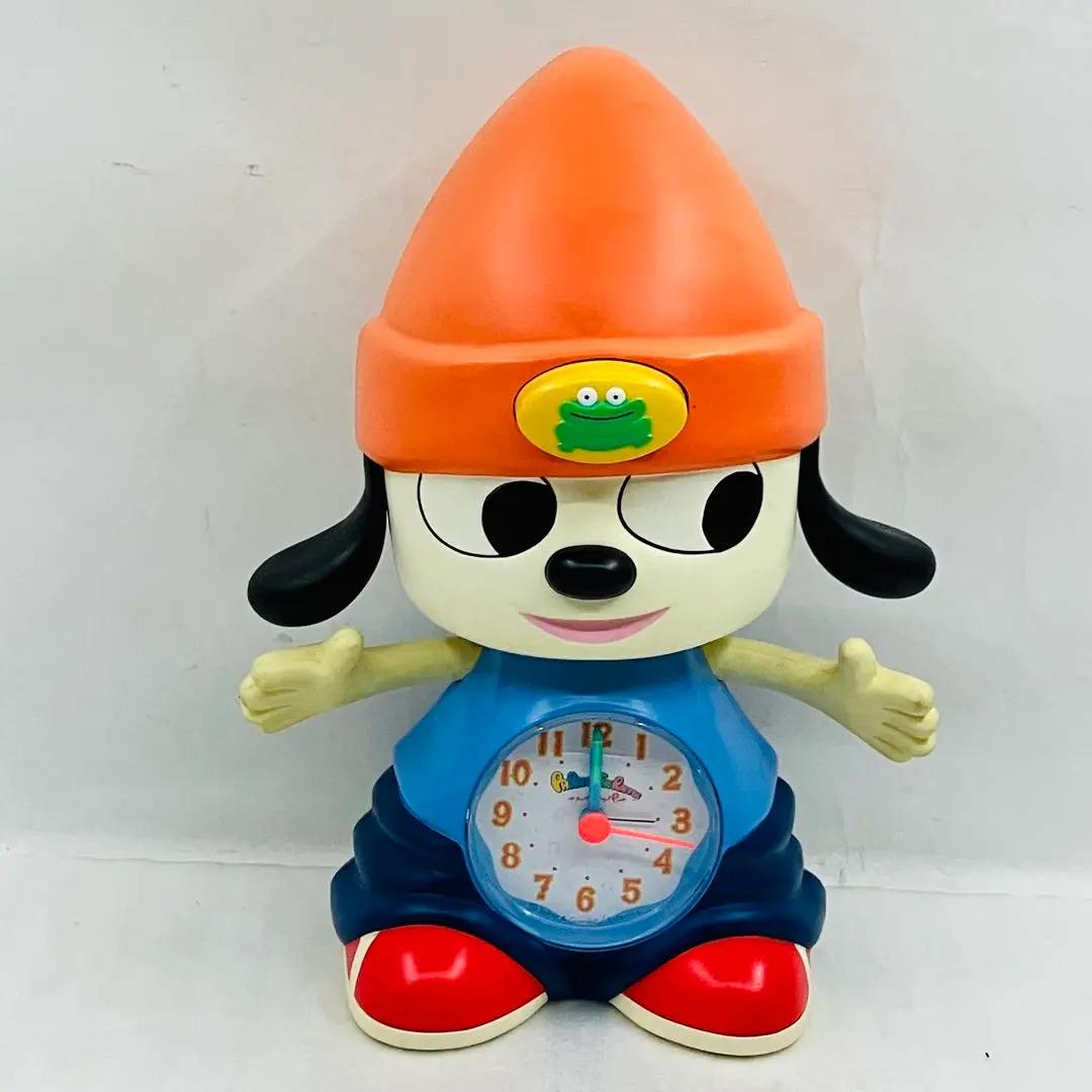 

PaRappa Rapper Alarm Clock Figure Quartz Rhythm 24cm Sony PlayStation JP USED