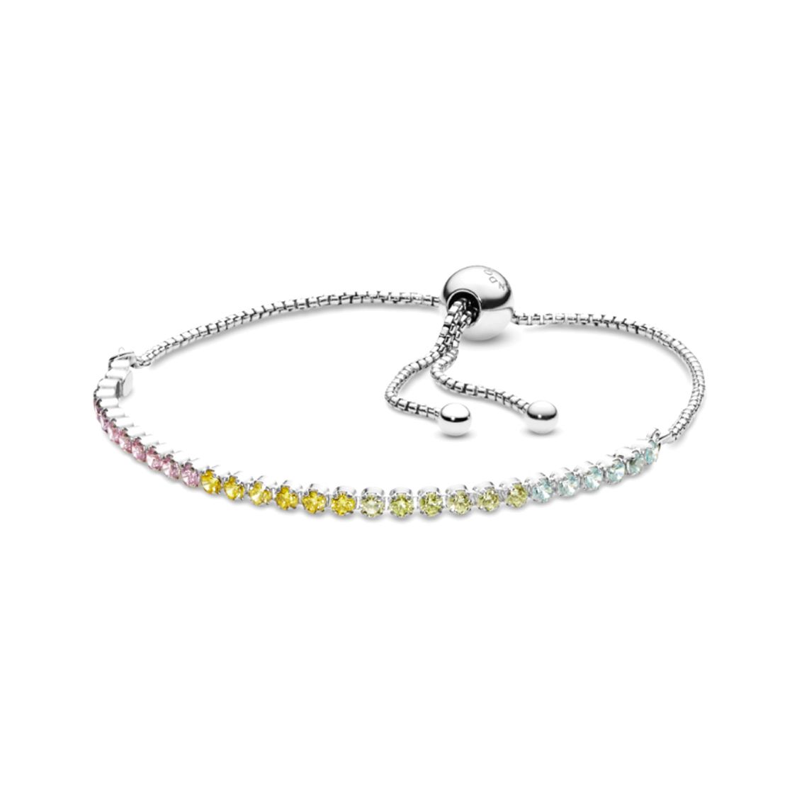 

Pandora Colorful Shining Fashion Versatile Bracelet Women bracelets 590524PCZMX Box,25
