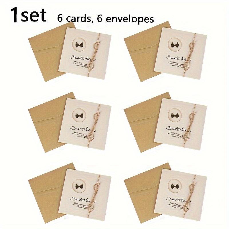 

1 набор поздравительных открыток в стиле ретро - изысканные, высококачественные и креативные трехмерные поздравительные открытки, идеально подходящие для выражения благодарности и благословений D