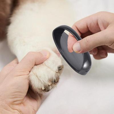 Dog Nail File Board Dog Nail Trimmers With 2Pcs Replaceable Sandpaper Puppy Nail File Quiet Ergonomic Handle Pet Gromming