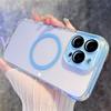 For Magsafe Case For iPhone 17 16 15 14 13 Pro Max Magnetic Transparent Wireless Charge Phone Cases For iPhone Air 16 Plus Cover