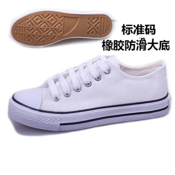 

Парусиновые туфли женские 2025 летние тонкие универсальные корейские версии новые модные студенческие классические туфли ulzzang board shoes ins 35 белый