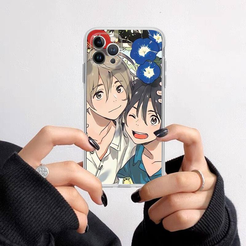 Anime Movie Umibe No Etranger Phone Case For iPhone 14 13 12 11 Pro Max XS X XR SE 2020 6 7 8 Plus Mini Transparent Shell
