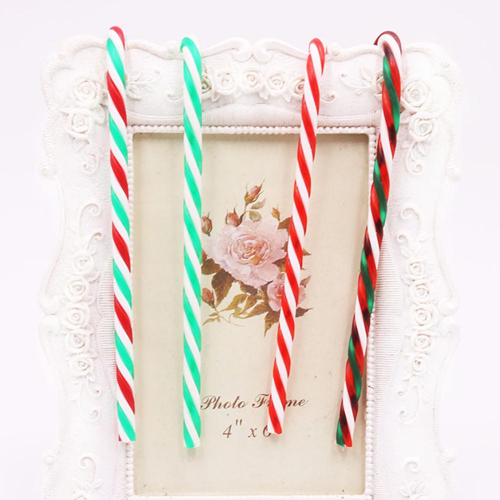 Hochwertiger Zuckerstangen-Weihnachtsbaum-Hängedekor 15CM PS-Ornamente