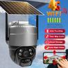 2025 Neue Solarkamera 4G Outdoor PIR Menschliche Erkennung Drahtlose CCTV Low-Power Wasserdichte Smart Security Surveillance WIFI IP PTZ Kameras