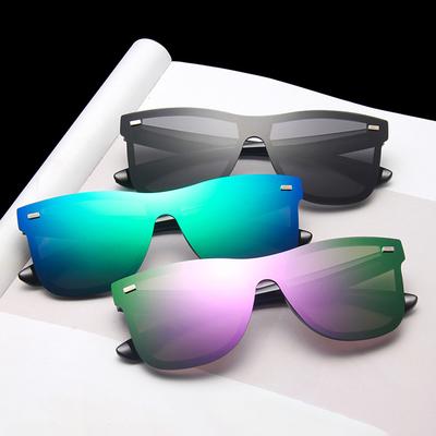 Nieuwe Modieuze Zonnebrillen All-In-One Trendy Gepersonaliseerde Brillen Randloze Zonnebrillen voor Mannen en Vrouwen