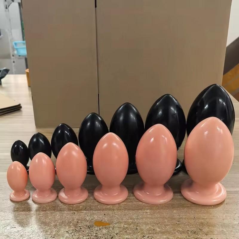 7 Size Buttplugs Anal Beads Balls Cunt Plug Dilatador Anal Plug Sex Toys Small And Big 9.5cm Huge Anal Plug Toys For Women Men
