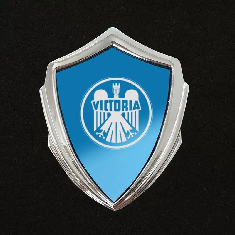 Victoria All-metal Sun-resistant and Non-fading Motorcycle 3D Three-dimensional Car Sticker Modified Decorative Sticker Body Side Logo Badge
