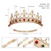 Corone Metalliche Accessori Evento Formale Cosplay Costume Diadema Principe Copricapo Matrimonio