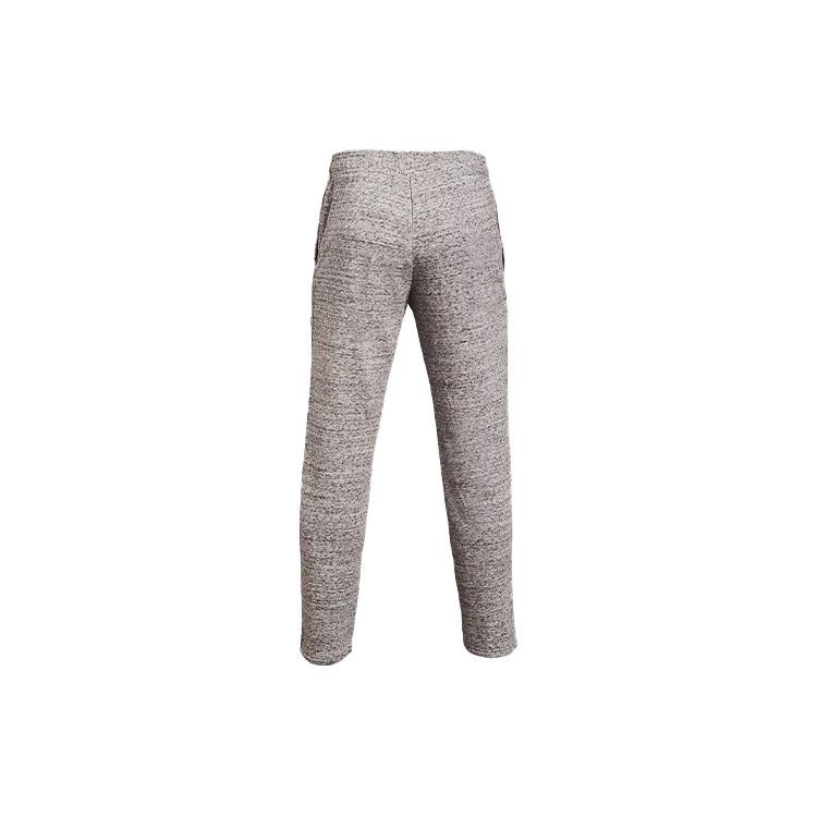 Under Armour Colorblock Logo Joggers With Breathable Fabric Men Bottoms Grey 1361644-112