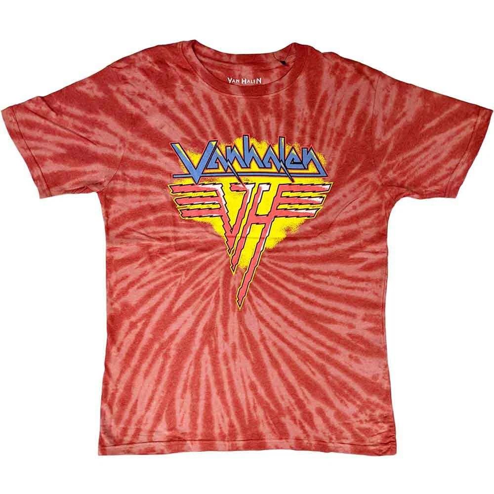 Van Halen Unisex T-Shirt: Jagged Logo (Wash Collection) (Small) S