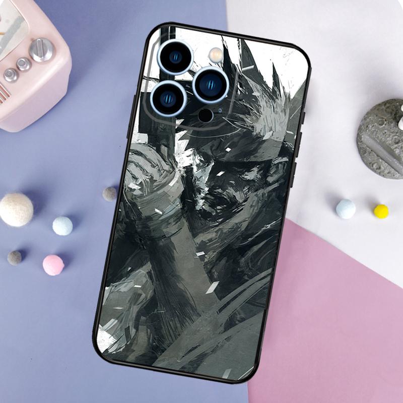 Game Metal Gear Solid Phone Case For iPhone 16 15 14 12 11 13 Pro Max Mini Plus X XS Max XR Back Cover