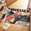 Bayern Munich Floor Rug Office Rug Design for Bedrooms Foyer Outdoor Entryway Anti-slip Rug Anime Office Decor Perfect Birthday/Christmas Gift Idea