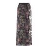 2026 Frühling Elegantes Koreanisches Pailletten-Blumenmuster-Röckchen