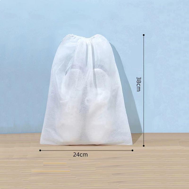

20/30/50Pcs Set Shoe Dust Cover Drawstring Clear Portable Shoe Storage for Sundries Dustproof Shoe Covers Bags Drying Shoes Prot 20pcs