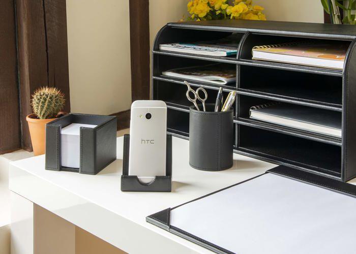 Carnet de rendez-vous - carte de fidelite - carte de bronzage Osco - BKPUMP100 - Bloc-notes-Cuir synthetique-Noir