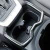 Carbon Fiber Inner Water Cup Holder Frame Cover Trim for Toyota RAV4 -