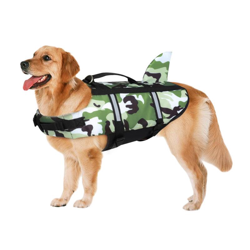 

Pink Pet Life Jacket Premium Polyester For Small Dogs Secure Swimming Gear Green Camo,XS