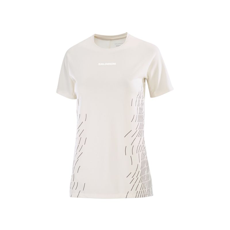 

Salomon Fashionable Comfortable Outdoor Round Neck Short Sleeve T-Shirt Women Tops C26989 S