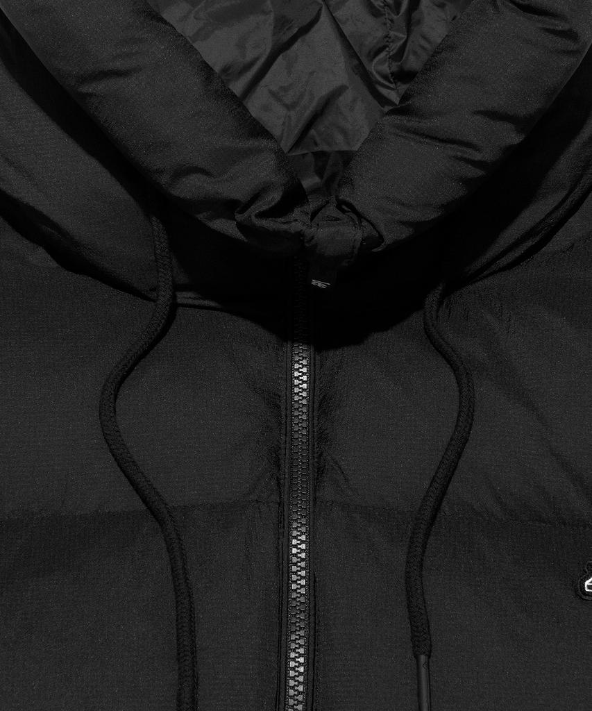 Lee Hooded Ripstop Puffer Down Black