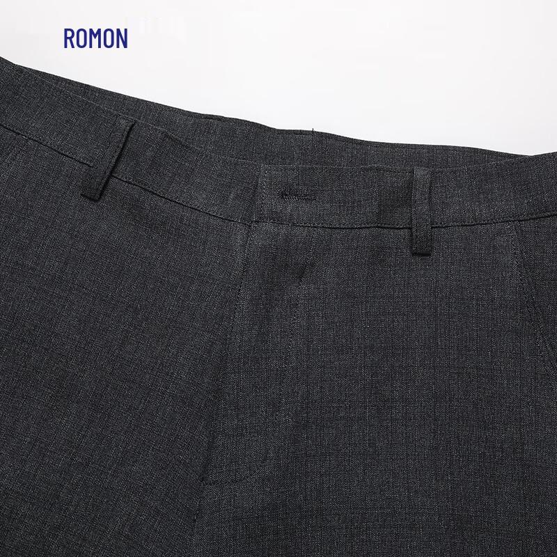 Luomeng Men's Anti-Wrinkle Straight Leg Dress & Casual Pants