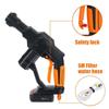 Car Washer Guns Cordless Pressure Cleaner 12V Rechargable Car Care Washing Machine Electric Cleaning Device Home Garden
