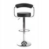 Vigo Adjustable Stool, Black