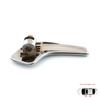 EDP219 Left Interior Door Handle Aluminum Plated Plastic for Vauxhall Opel Corsa D S07 2006-2014 4/5-Door Hatchback Van 13297813