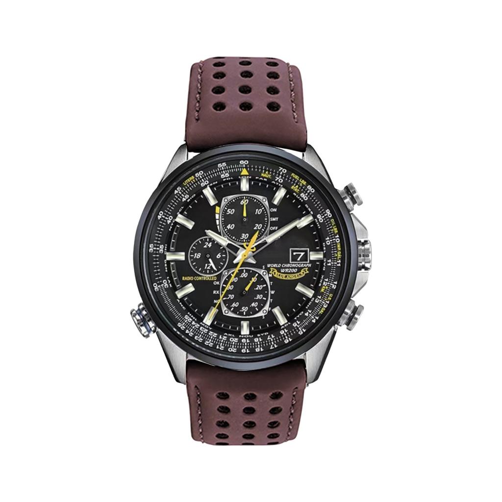 Leather Belt Personality Large Dial Fashion Casual Men's Watch Luminous Men's Quartz Watch