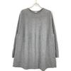 IENA Grey 24AW Fine New Zealand Wool Tunic One Piece Dress Not Written grayUsed