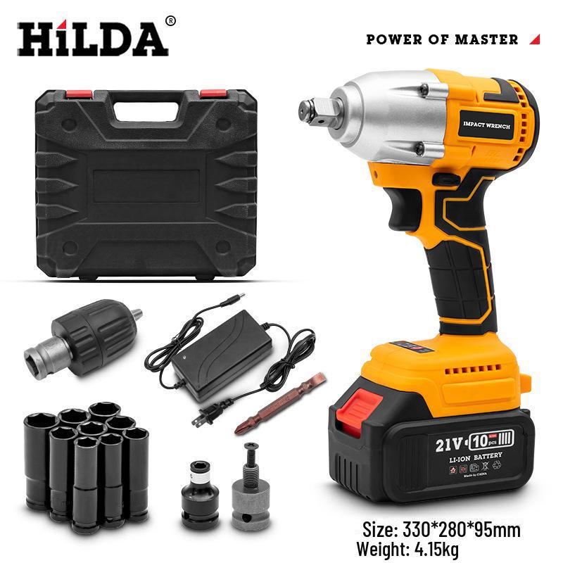 

HiLDA литиевая электрическая отвертка и торцевой ключ для тяжелого технического обслуживания автомобилей