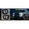 For Toyota Tacoma 2016 - 2023 (Fits SR,SR5 Model Only) 4 Eyes LED DRL Light Assembly Kit Daytime Running Light with Turn Signals