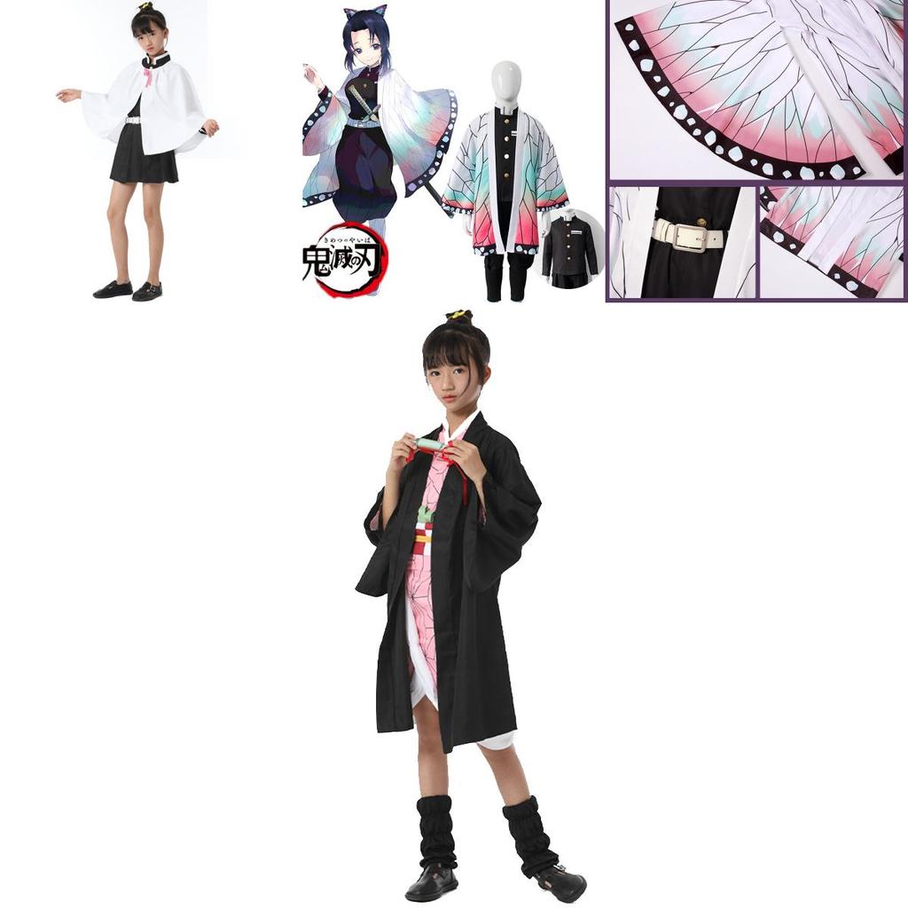Breathable And Eye-catching Demon Slayer Kimetsu No Yaiba Nezuko Kids Cosplay Costume Perfect For Halloween And Fancy Dress Parties