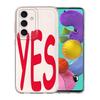 Personality Yes No Phone Cover Case for Samsung Galaxy A57 A25 A51 A34 A35 A52 A26 A24 A36 A37 A52 A17 A54 A15 A14 A16 A55 A56