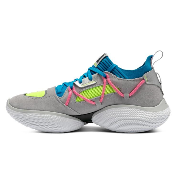 Under Armour Curry Flow Cozy Grey Electric Blue Men s 3023815-107 EU 38