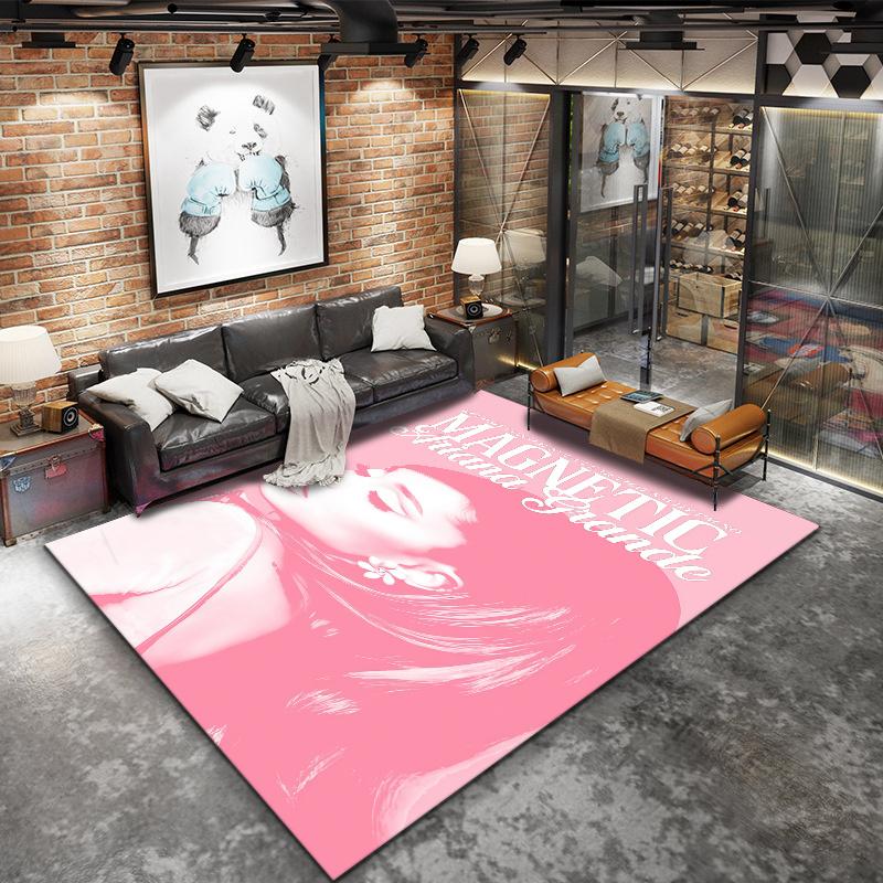 Ariana Grande Carpet Rug for Living Room Bedroom Home Sofa Decoration,Kids play Nonslip Floor Mat