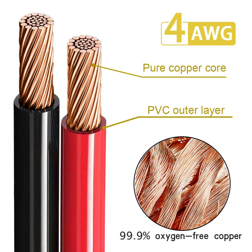 4Awg XT60 New Energy Vehicle Battery Connection Wire Pvc Pure Copper -Power Inverter Cable Solar Accessories 50CM