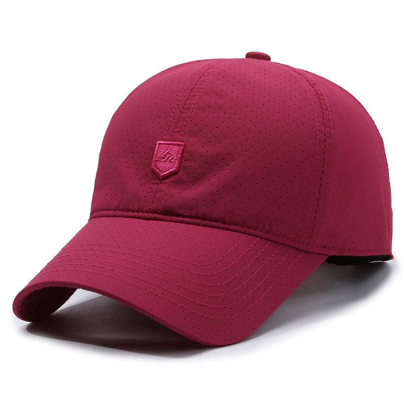 New Embroidery Ball Baseball Cap Sports Sunscreen Men's and Women's Sun Hats Breathable Versatile Casual Duck Tongue