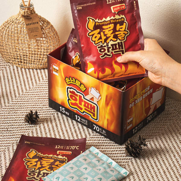 15 Large Capacity Hand Warmer Hot Packs