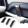 Delicate Car Accessories Carbon Fiber Door Handle Cover Trim for Land Rover Defender 2020-2025