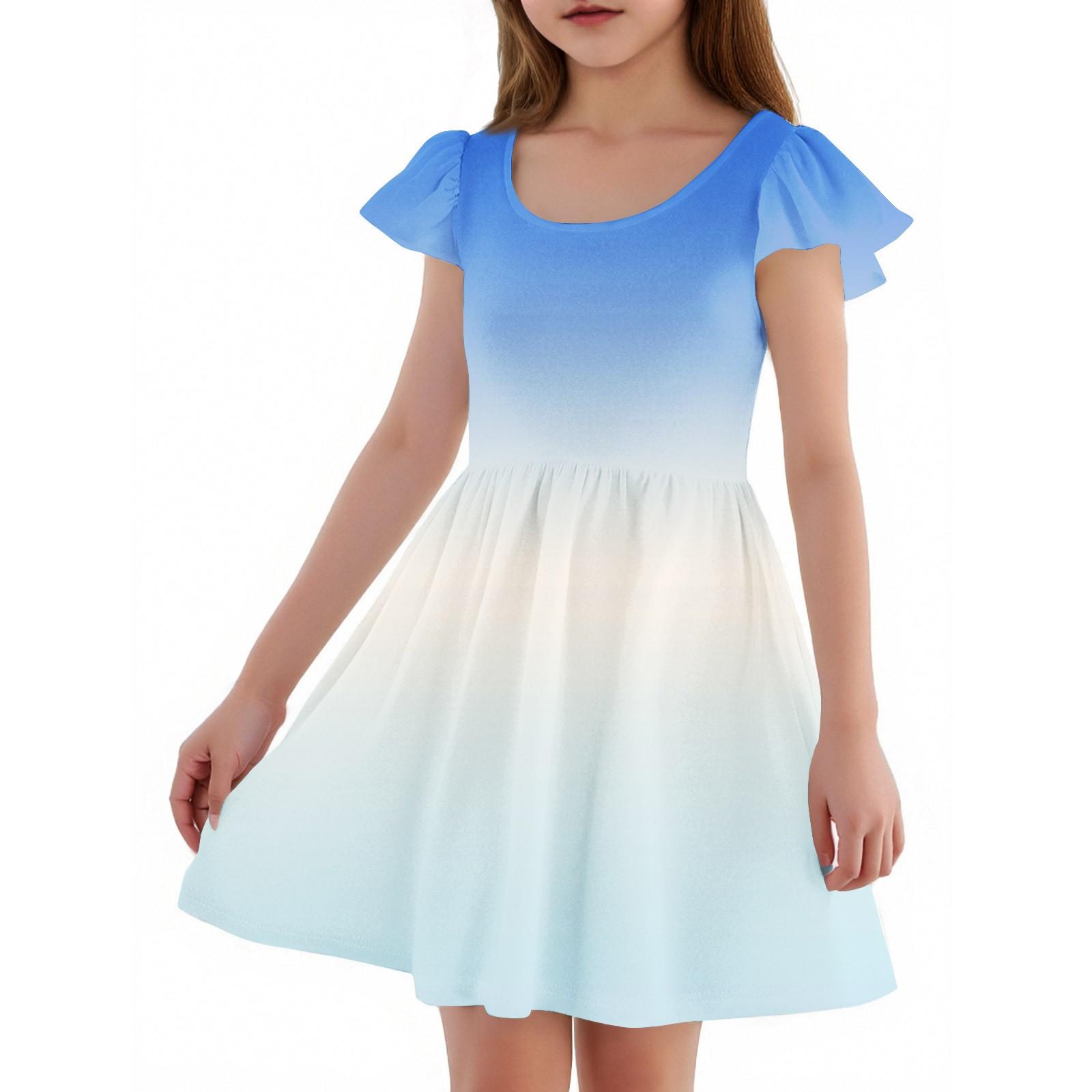 

Girls Toddler SleeveDress Dresses Casual Party School Dresses Clothes For Girls 110