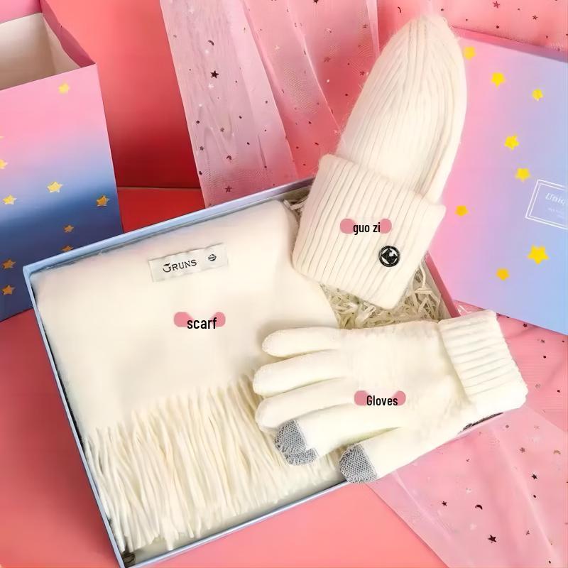 Warm Faux Cashmere Winter Set