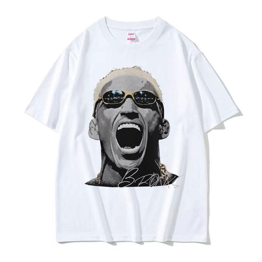 Limited Charles Oliveira Vintage Graphic T Shirt Unisex Fashion Hip Hop Cool Tshirts Unisex High Quality Casual Loose Tshirt Tops