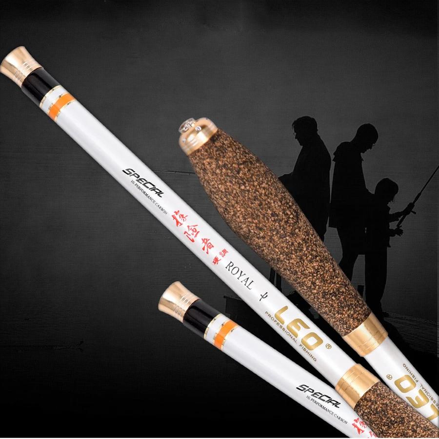 Canna da pesca portatile ultraleggera da tasca super rigida 1.5/1.8/2.1/2.4/2.7M Canna da pesca telescopica in carbonio per pesca a mano in torrente 260319