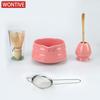 4/5PCS Japanese Matcha Tea Set Whisk Stand Tea Ceremony Matcha Bowl Grinder Brushes Tea Tools Holder Tea-making Tea- Accessories