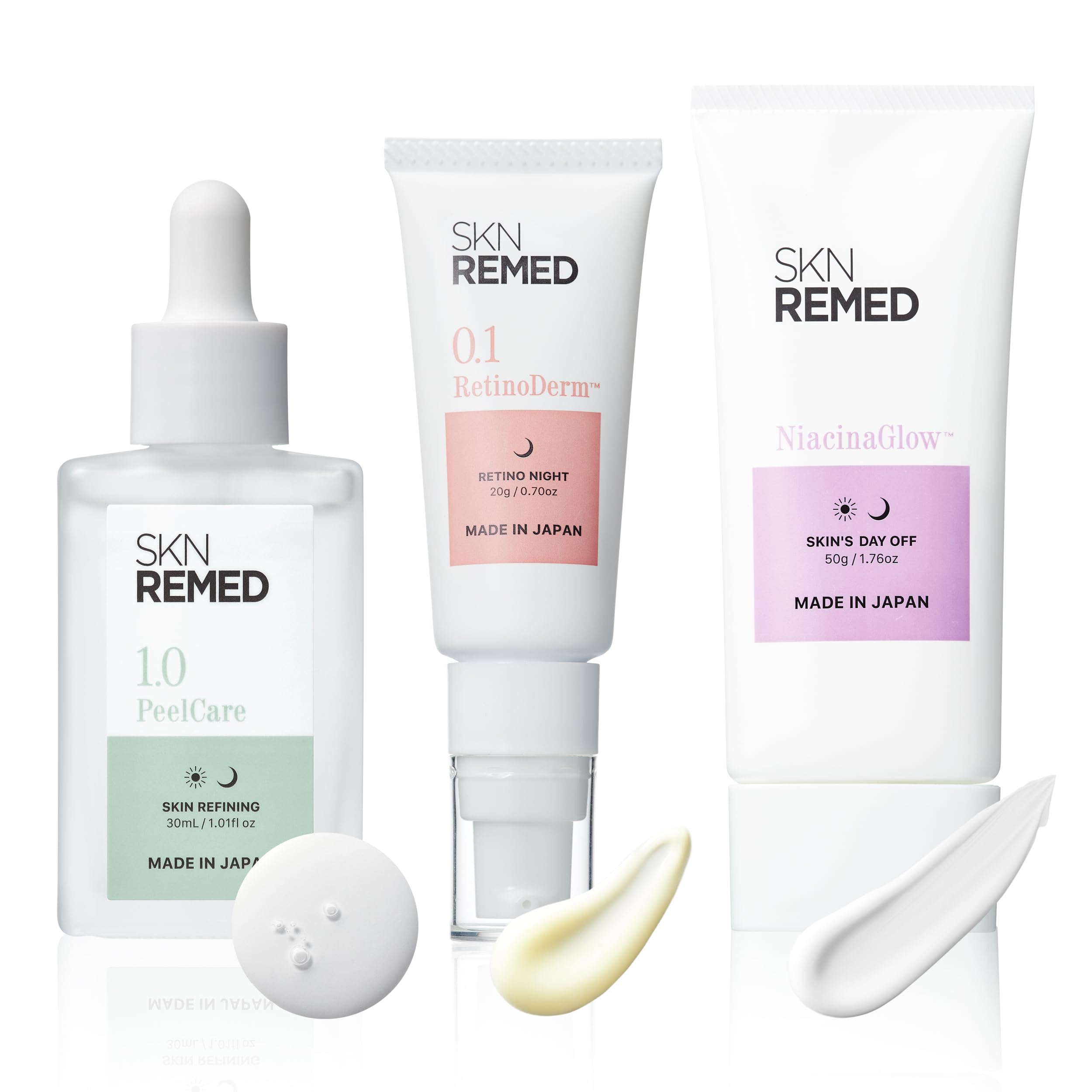

Skin SKN REMED Skin Cycle Method set Retinol Peeling Medicinal Niacinamide Serum Cream Gel Exfoliation Care Pore Shine Firmness [Doctor s Care]